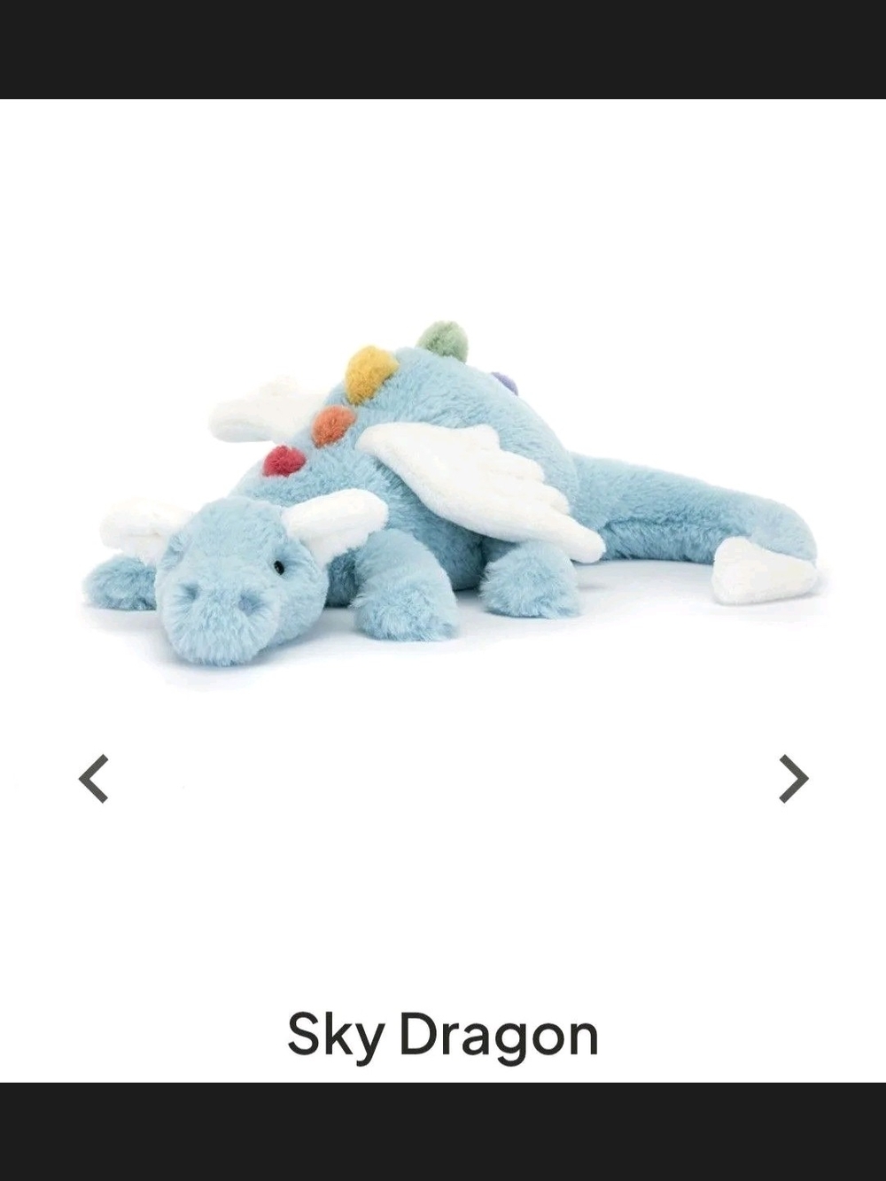 Jellycat Sky Dragon Large NWT